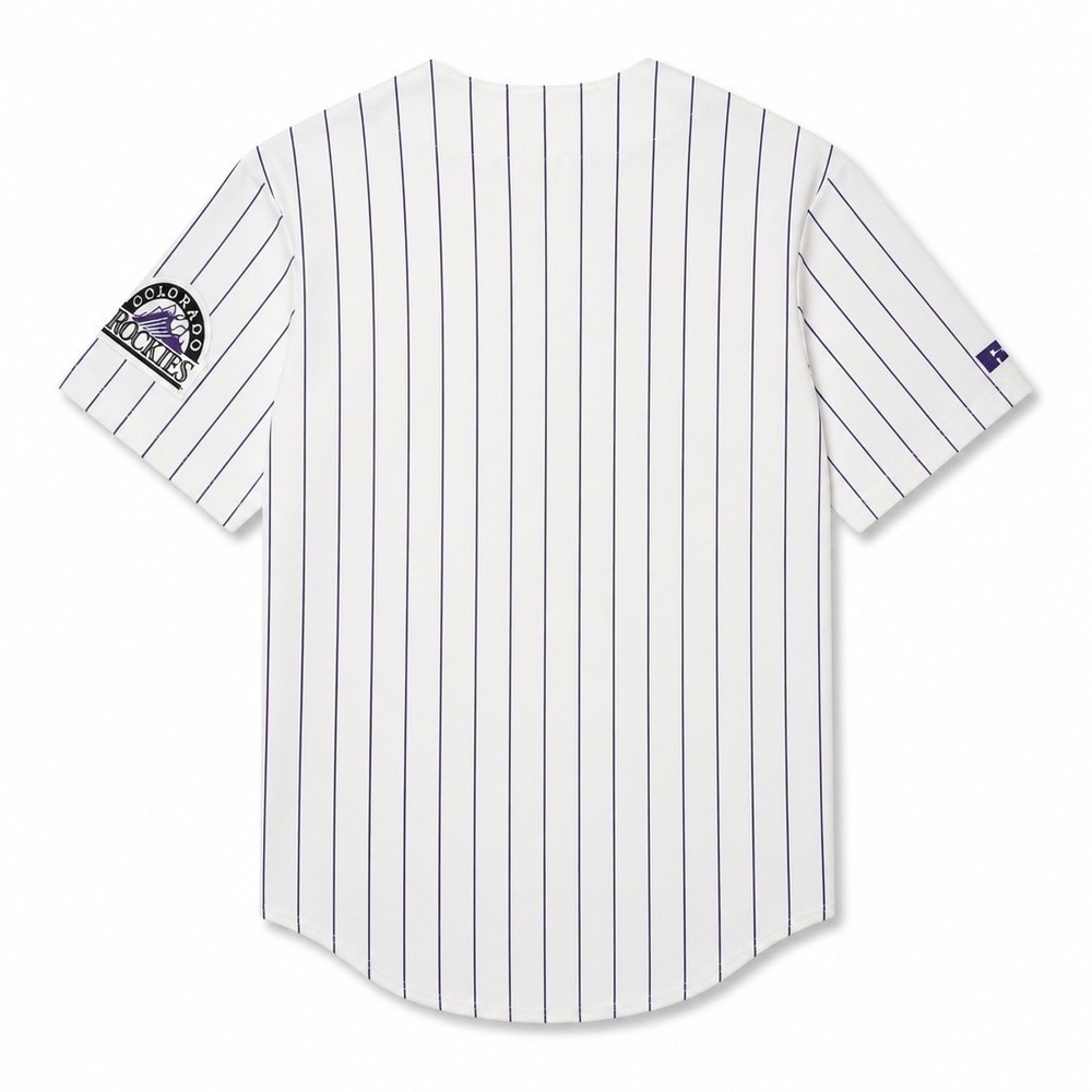 Vintage Russell Athletic Colorado Rockies Diamond Collection Jersey Mens 44 USA - Picture 3 of 5